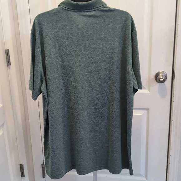 Adidas Performance PrimeGreen Golf Polo Shirt - Picture 7 of 9